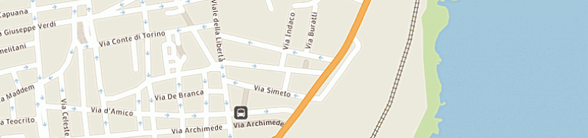 Mappa della impresa raito a CATANIA