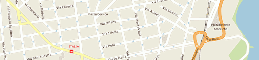 Mappa della impresa artemia di tudisco rosa maria a CATANIA
