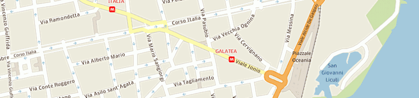 Mappa della impresa faro salvatore a CATANIA