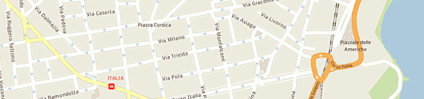 Mappa della impresa giurdanella annina carmelo andrea a CATANIA
