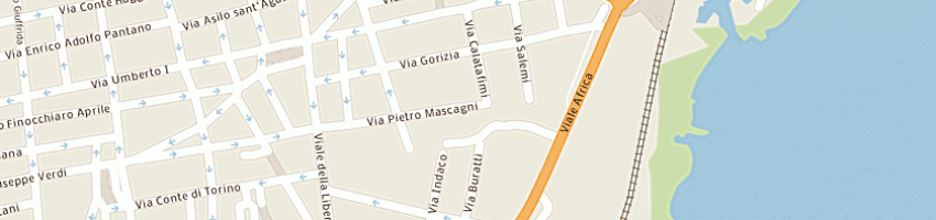 Mappa della impresa scicali danila a CATANIA