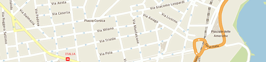 Mappa della impresa giuffrida rosa a CATANIA