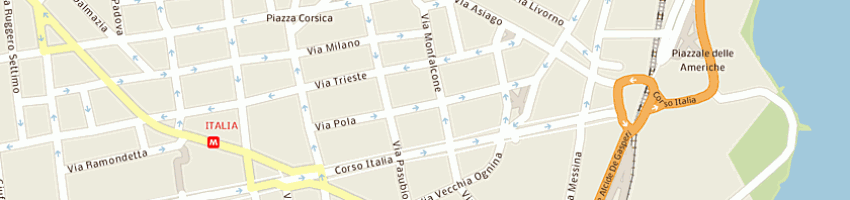 Mappa della impresa tappeti reza a CATANIA