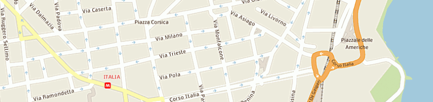 Mappa della impresa torresi salvatore a CATANIA