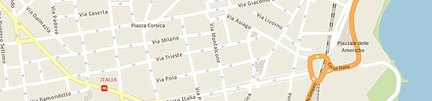 Mappa della impresa caruso salvatore a CATANIA