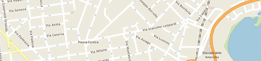 Mappa della impresa zingale michele a CATANIA
