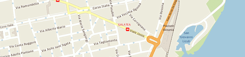 Mappa della impresa mondial granit spa a CATANIA