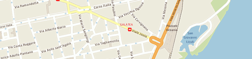 Mappa della impresa casa nova arredobagno srl a CATANIA
