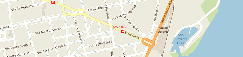 Mappa della impresa faro gaetano a CATANIA
