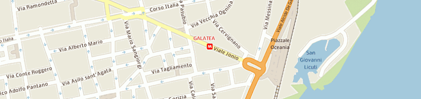 Mappa della impresa fede gaetano a CATANIA