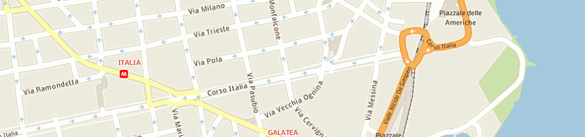 Mappa della impresa sanfilippo nicola marco a CATANIA