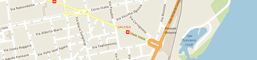 Mappa della impresa ciavola a CATANIA