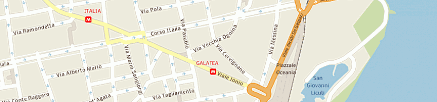 Mappa della impresa federico uccellatore di federico uccellatore e c sas a CATANIA