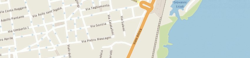 Mappa della impresa gesco di puggelli antonio sergio e figli snc a CATANIA
