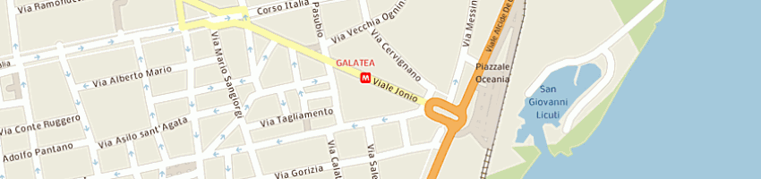 Mappa della impresa meli marianna a CATANIA
