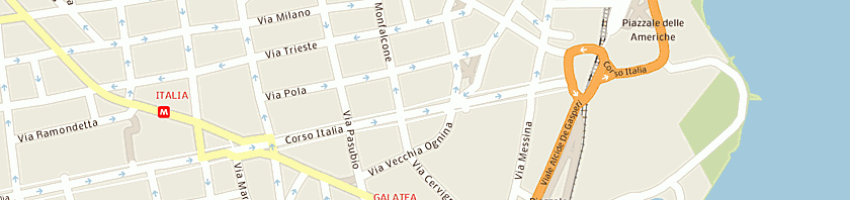Mappa della impresa gieri rosario a CATANIA