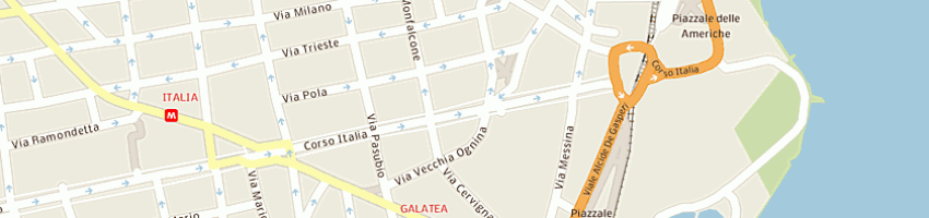Mappa della impresa portale giusy a CATANIA