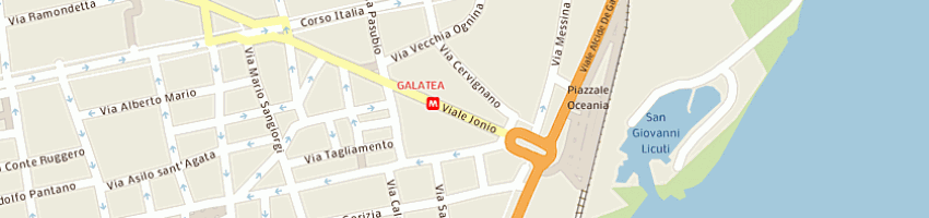 Mappa della impresa domea by ciesseci srl a CATANIA