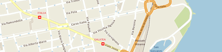 Mappa della impresa best quality sas di bruno orazio a CATANIA