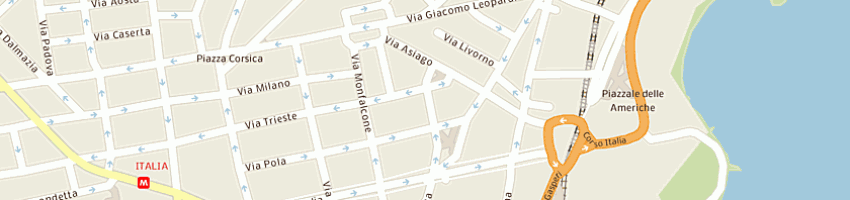 Mappa della impresa signorello salvatore a CATANIA