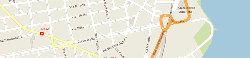 Mappa della impresa caruso roberto a CATANIA