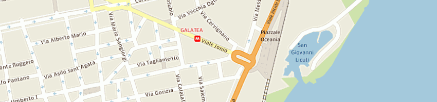 Mappa della impresa cirolli carmelo a CATANIA