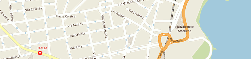 Mappa della impresa orlando luciana a CATANIA