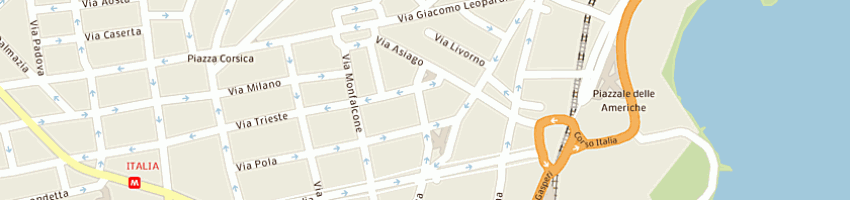 Mappa della impresa strano assicurazioni di strano concetto sas a CATANIA