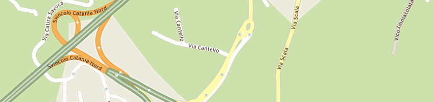 Mappa della impresa circolo tennis montekatira a SAN GREGORIO DI CATANIA