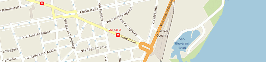 Mappa della impresa triolo santo a CATANIA