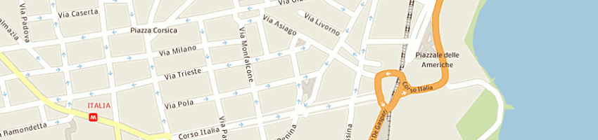 Mappa della impresa cannella antichita' a CATANIA