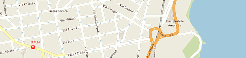 Mappa della impresa aurora assicurazioni di barbero nunzio a CATANIA