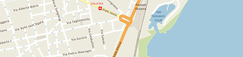 Mappa della impresa cd catania srl a CATANIA