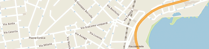 Mappa della impresa cucine e design di licciardello giovanna a CATANIA