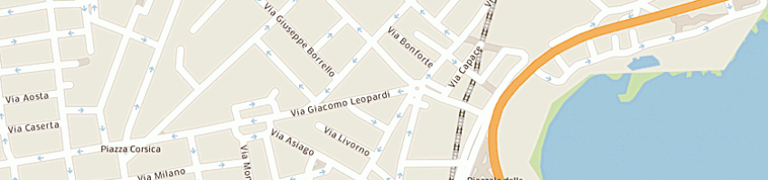 Mappa della impresa musco angelo a CATANIA