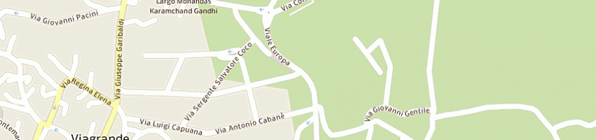 Mappa della impresa u conzu sas di grasso concetta e c a VIAGRANDE