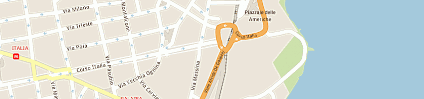 Mappa della impresa copia impianti srl a CATANIA