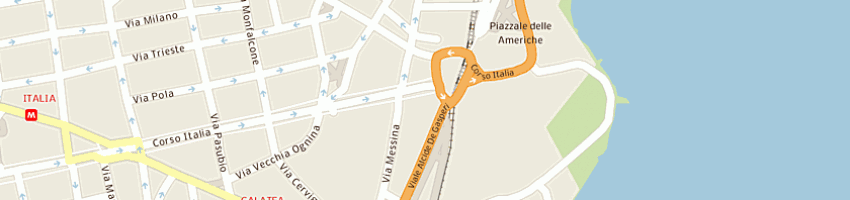 Mappa della impresa c27 di coco antonino e c sas a CATANIA