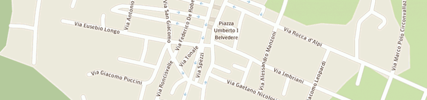 Mappa della impresa bonanno giacoma a ZAFFERANA ETNEA