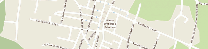 Mappa della impresa coco giuseppe a ZAFFERANA ETNEA