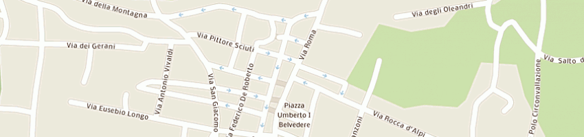 Mappa della impresa di mauro arredi di di mauro santo e c snc a ZAFFERANA ETNEA
