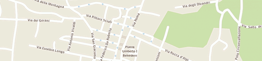 Mappa della impresa studiocasa srl a ZAFFERANA ETNEA