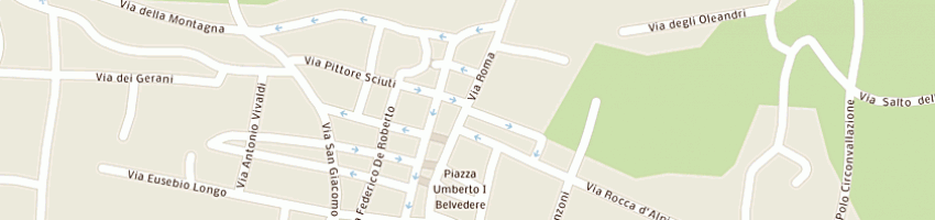 Mappa della impresa gentile giancarlo a ZAFFERANA ETNEA