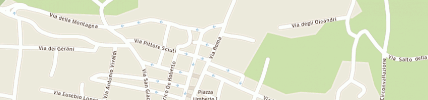 Mappa della impresa grasso giuseppe a ZAFFERANA ETNEA
