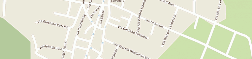 Mappa della impresa russo mobili srl a ZAFFERANA ETNEA