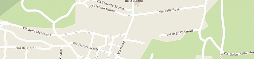 Mappa della impresa ristorante orchidea cavallaro gaetano a ZAFFERANA ETNEA