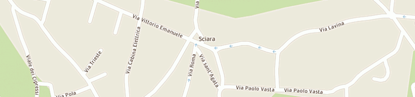 Mappa della impresa studio aci sant'antonio sas a ACI BONACCORSI