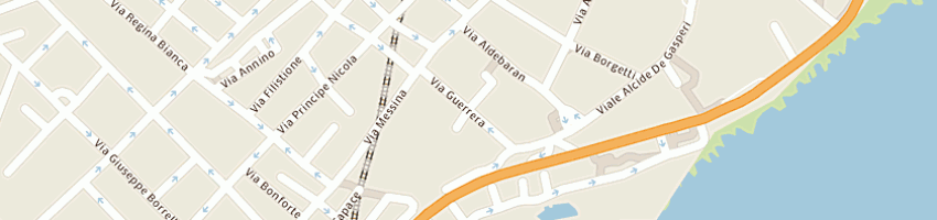 Mappa della impresa insieme di m politi a CATANIA