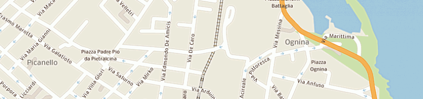 Mappa della impresa apr di franco leone a CATANIA