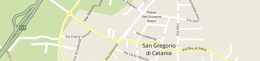 Mappa della impresa solaris distribuzione srl a SAN GREGORIO DI CATANIA